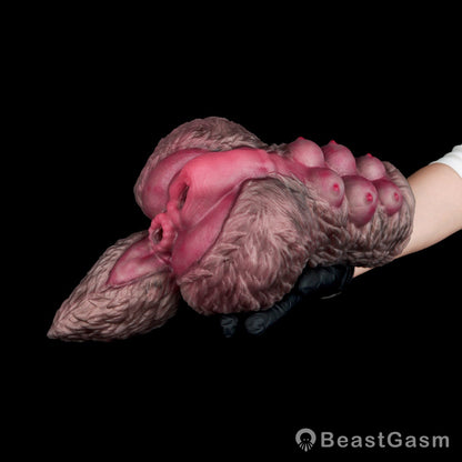 🐺 Wolf Pup Milo: Dual - Channel Fantasy Beast Stroker - BeastGasm