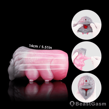 🐺 Wolf Woman Ilva: Dual - Channel Fantasy Animal Massager - BeastGasm