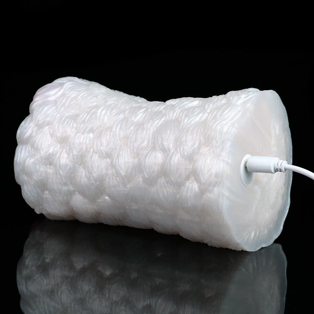 Woolly Satyr Dual - Hole Fantasy Animal Masturbator w/ Vibrator - BeastGasm