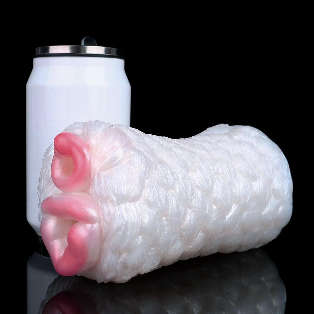 Woolly Satyr Dual - Hole Fantasy Animal Masturbator w/ Vibrator - BeastGasm