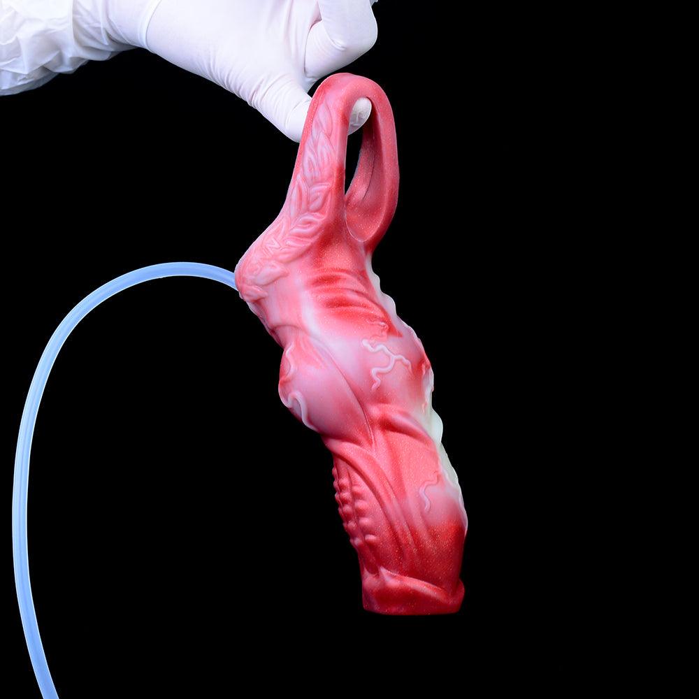 Wyrmspire Squirting Dragon Sheath – Textured Fantasy Extender - BeastGasm