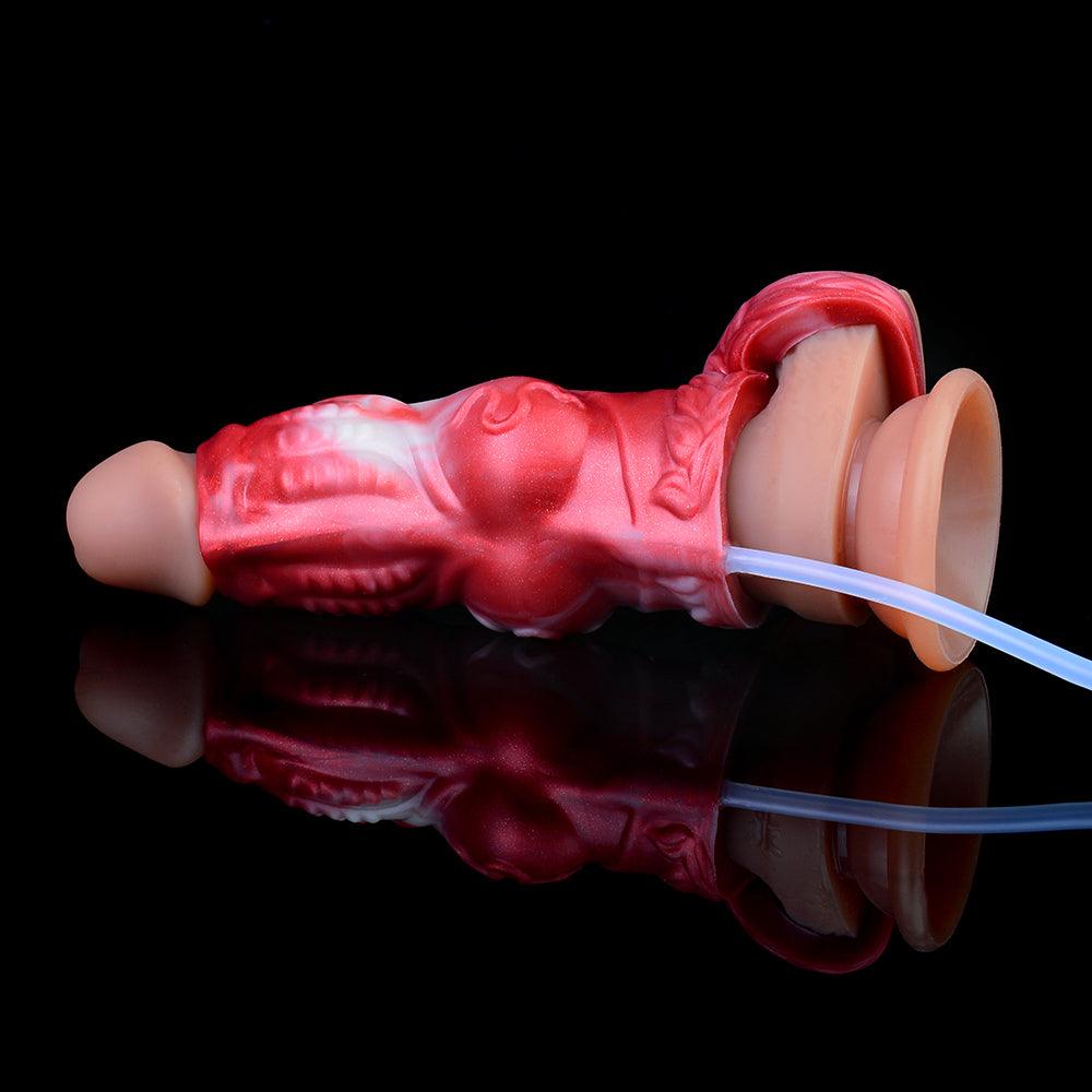 Wyrmspire Squirting Dragon Sheath – Textured Fantasy Extender - BeastGasm