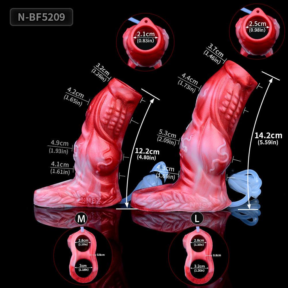 Wyrmspire Squirting Dragon Sheath – Textured Fantasy Extender - BeastGasm