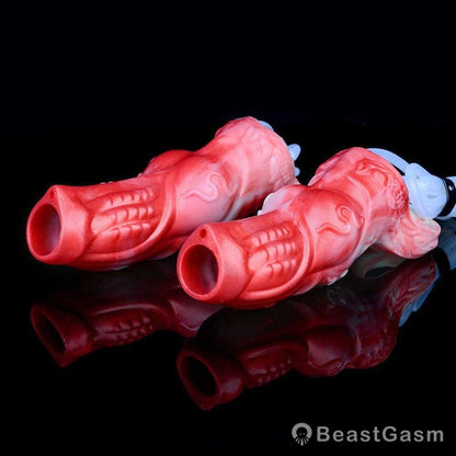 Wyrmspire Squirting Dragon Sheath – Textured Fantasy Extender - BeastGasm