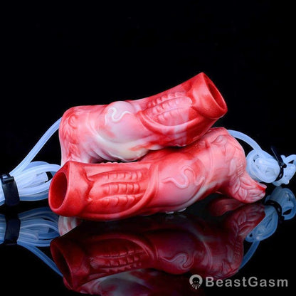 Wyrmspire Squirting Dragon Sheath – Textured Fantasy Extender - BeastGasm