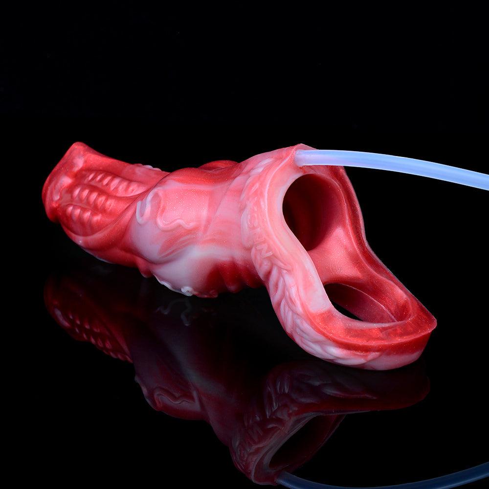 Wyrmspire Squirting Dragon Sheath – Textured Fantasy Extender - BeastGasm