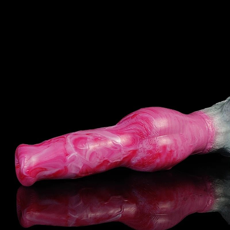 🐕 🐾 Xolotl - 10.8” Huge Knot Canine Dildo with Ejaculation & Suction - BeastGasm