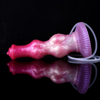 Yaksha 10.23” Double Knot Ejaculating Dog Dildo - BeastGasm
