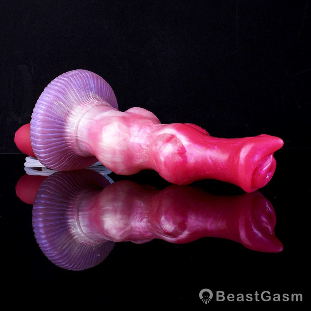 💦Yaksha 10.23” Double Knot Ejaculating Dog Dildo - BeastGasm