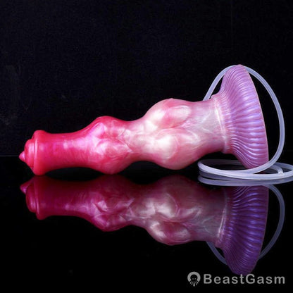 💦Yaksha 10.23” Double Knot Ejaculating Dog Dildo - BeastGasm