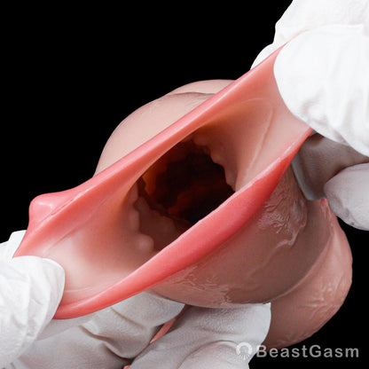 Yevich Warrior Heavy Cock Sleeve - Knotted Girth Enhancer ⚔️ - BeastGasm