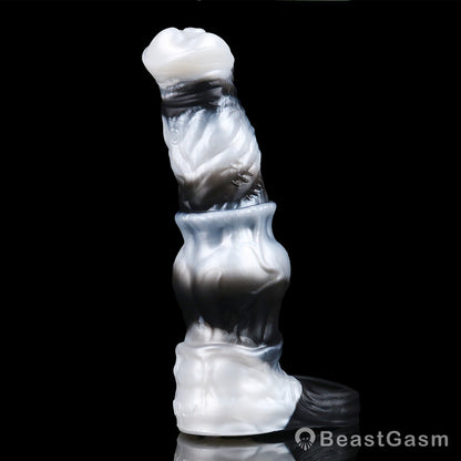 🦓 Zebra Fantasy Vibrating Wearable Penis Sleeve - BeastGasm