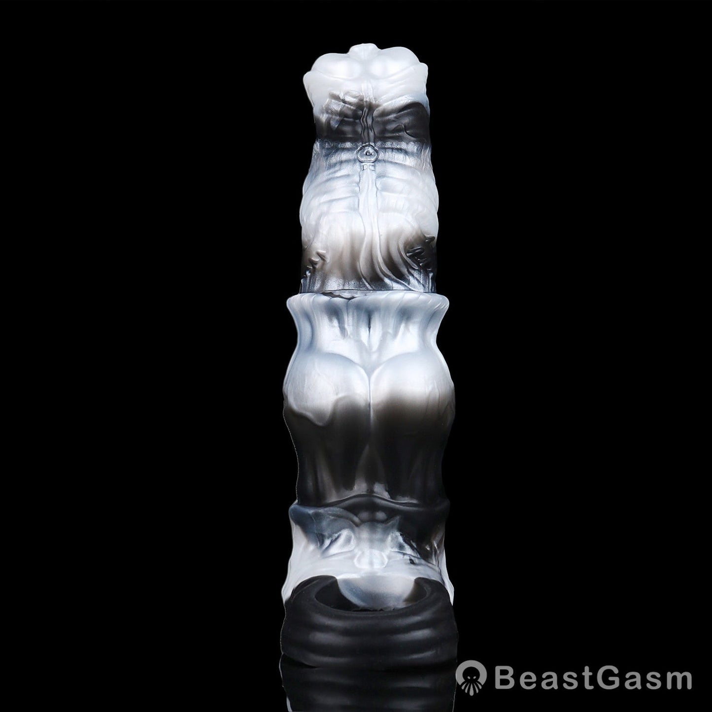 🦓 Zebra Fantasy Vibrating Wearable Penis Sleeve - BeastGasm
