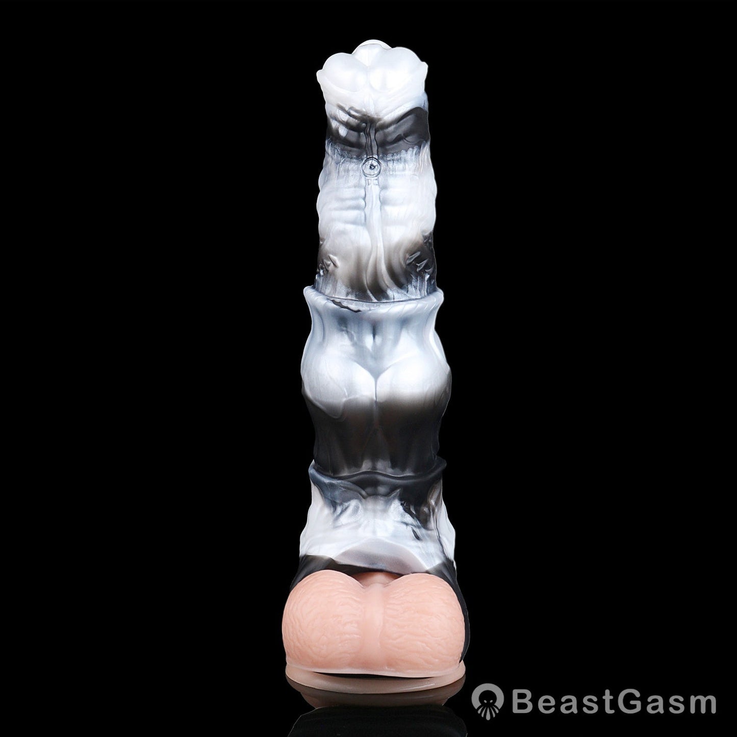 🦓 Zebra Fantasy Vibrating Wearable Penis Sleeve - BeastGasm