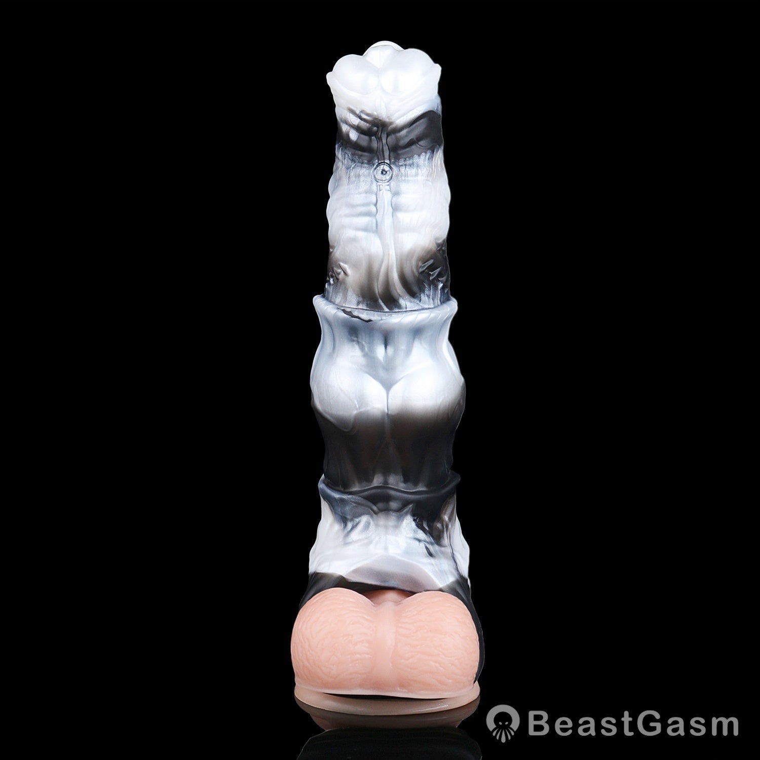 🦓 Zebra Fantasy Vibrating Wearable Penis Sleeve - BeastGasm