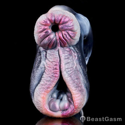 🦓 Zebra Fleshlight – Two - Hole Fantasy Stroker for Men - BeastGasm