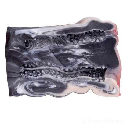 🦓 Zebra Fleshlight – Two - Hole Fantasy Stroker for Men - BeastGasm