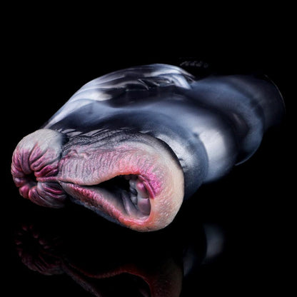 Zebra Fleshlight – Two - Hole Fantasy Stroker for Men - BeastGasm