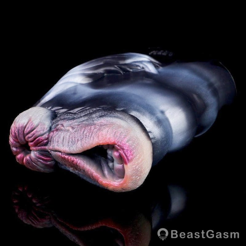 🦓 Zebra Fleshlight – Two - Hole Fantasy Stroker for Men - BeastGasm