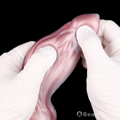 Zeus Inflatable Knot Dildo – Expandable G - Spot Control 🐾 - BeastGasm