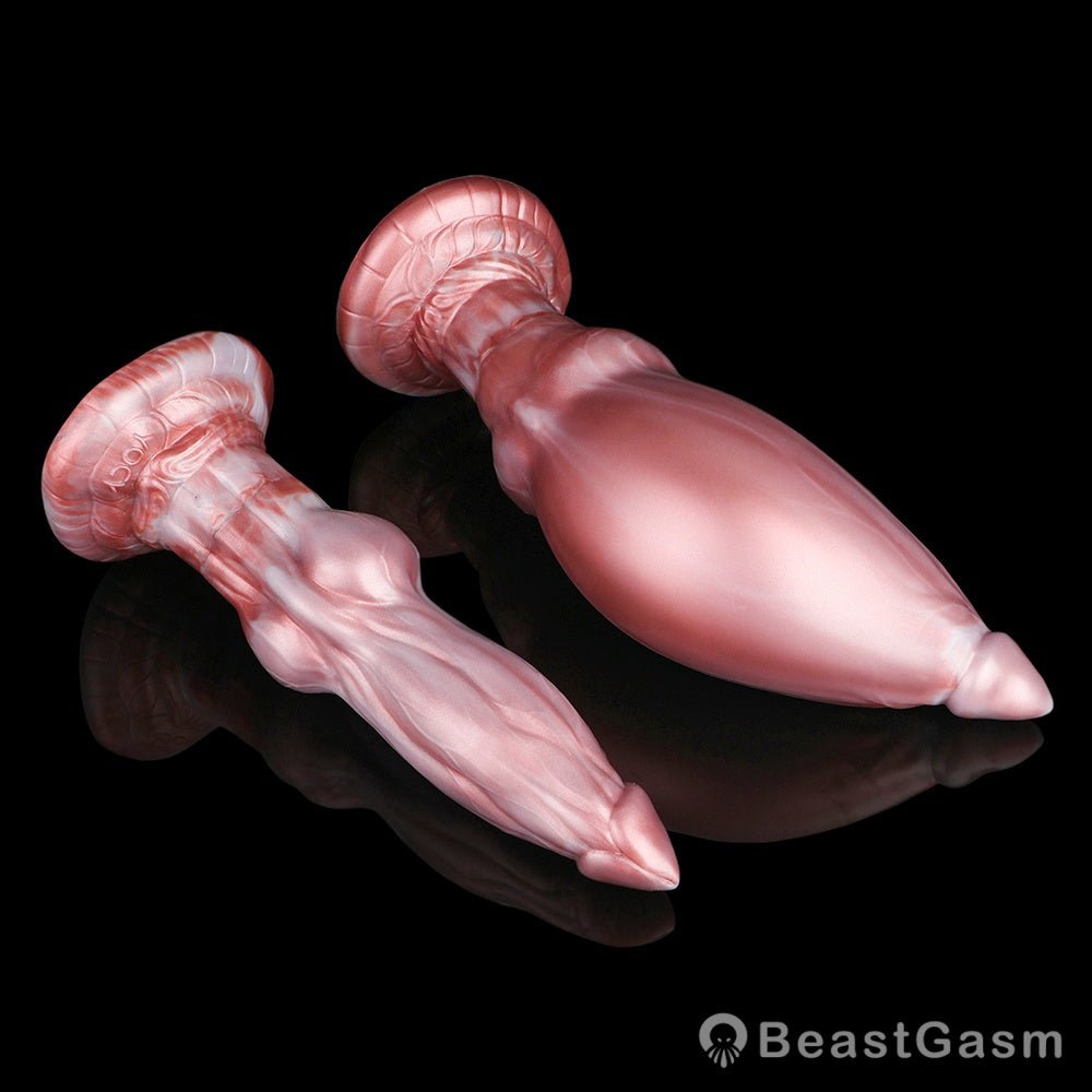 Zeus Inflatable Knot Dildo – Expandable G - Spot Control 🐾 - BeastGasm