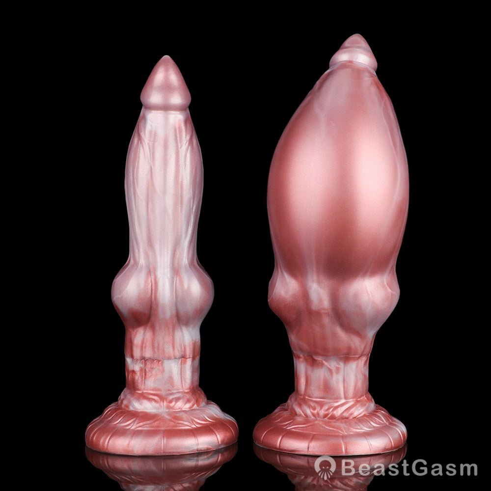 Zeus Inflatable Knot Dildo – Expandable G - Spot Control 🐾 - BeastGasm