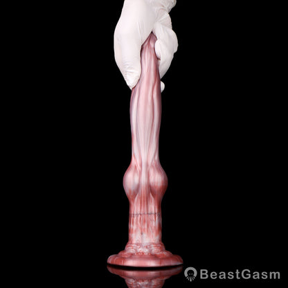 Zeus Inflatable Knot Dildo – Expandable G - Spot Control 🐾 - BeastGasm