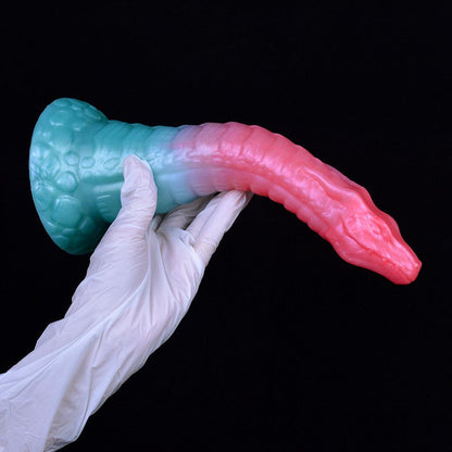 🐍 Zoe Dragon Dildo – Snake Fantasy Toy with Suction Cup - BeastGasm