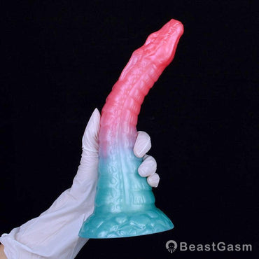 🐍 Zoe Dragon Dildo – Snake Fantasy Toy with Suction Cup - BeastGasm