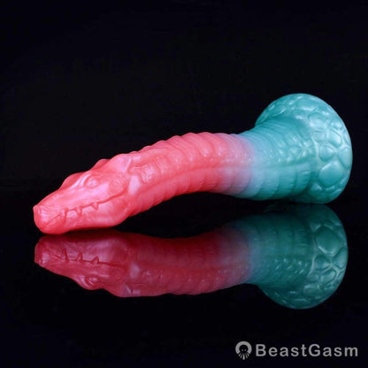 🐍 Zoe Dragon Dildo – Snake Fantasy Toy with Suction Cup - BeastGasm