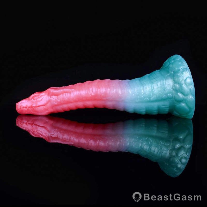 🐍 Zoe Dragon Dildo – Snake Fantasy Toy with Suction Cup - BeastGasm