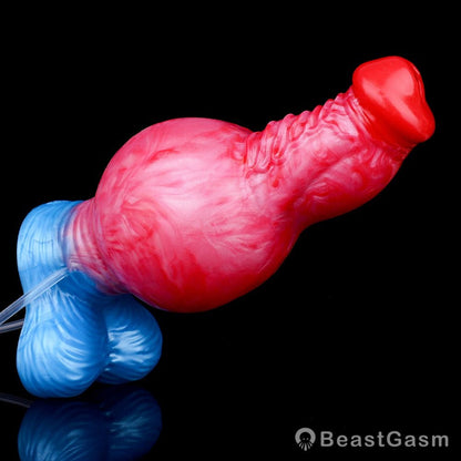 Zuul Ejaculating Inflatable Dildo – Stretch, Squirt, and Submit - BeastGasm