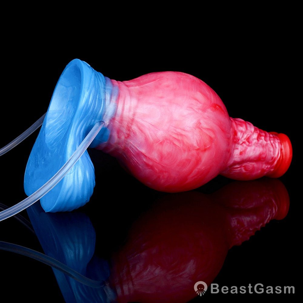 Zuul Ejaculating Inflatable Dildo – Stretch, Squirt, and Submit - BeastGasm