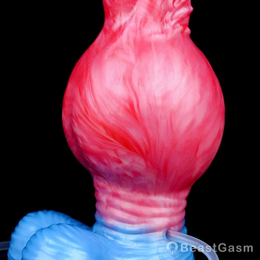 Zuul Ejaculating Inflatable Dildo – Stretch, Squirt, and Submit - BeastGasm