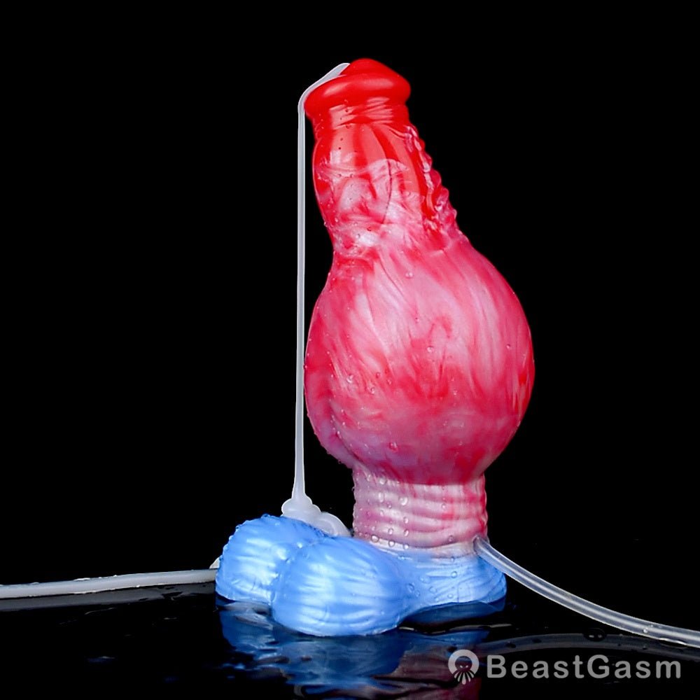 Zuul Ejaculating Inflatable Dildo – Stretch, Squirt, and Submit - BeastGasm
