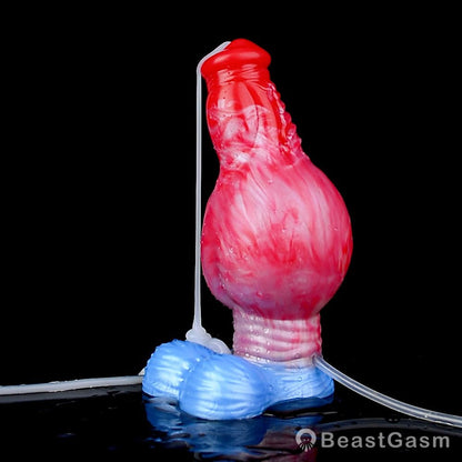 Zuul Ejaculating Inflatable Dildo – Stretch, Squirt, and Submit - BeastGasm