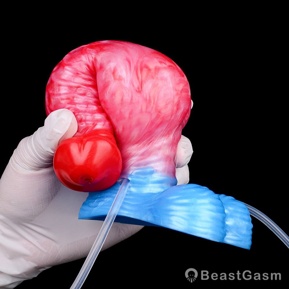 Zuul Ejaculating Inflatable Dildo – Stretch, Squirt, and Submit - BeastGasm