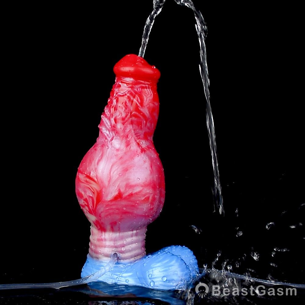 Zuul Ejaculating Inflatable Dildo – Stretch, Squirt, and Submit - BeastGasm