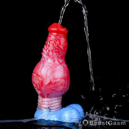 Zuul Ejaculating Inflatable Dildo – Stretch, Squirt, and Submit - BeastGasm
