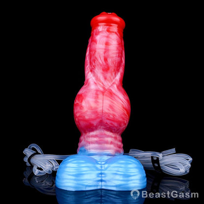 Zuul Ejaculating Inflatable Dildo – Stretch, Squirt, and Submit - BeastGasm
